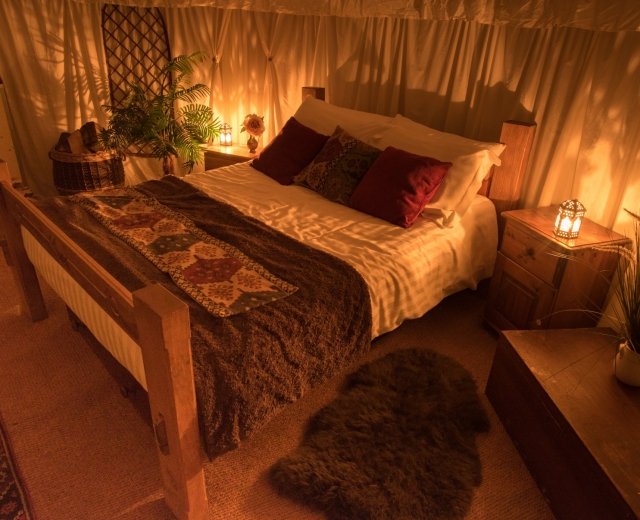 Glamping holidays in West Sussex, South East England - Plush Tents